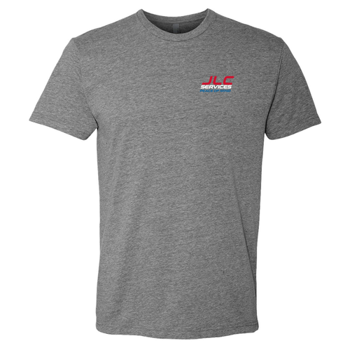 Next Level Mens CVC Crew -- Dark Heather Grey