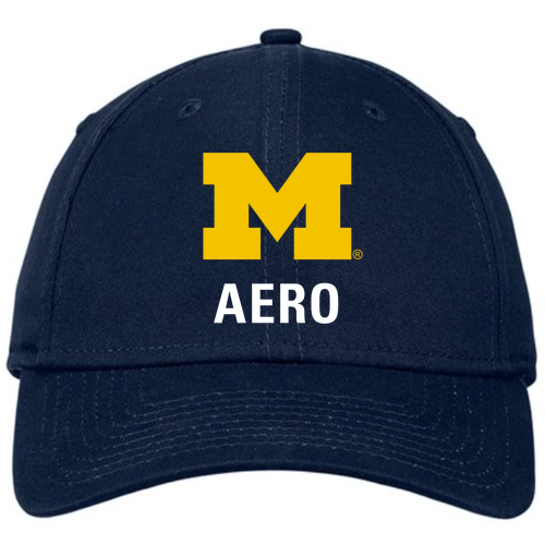 New Era Adjustable Structured Hat -- Deep Navy
