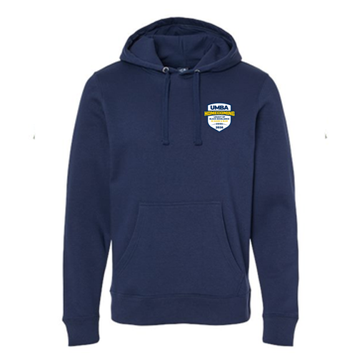 J America Soft BTB Fleece Hooded Sweatshirt -- True Navy