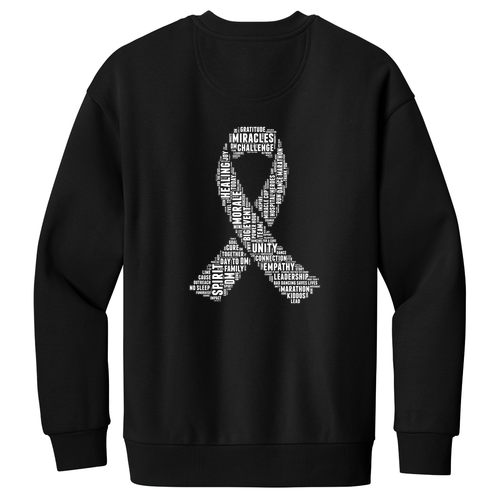 District V.I.T. Heavyweight Fleece Crew -- Black