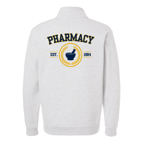 Gildan Unisex Heavy Blend Quarter-Zip Sweatshirt -- Ash