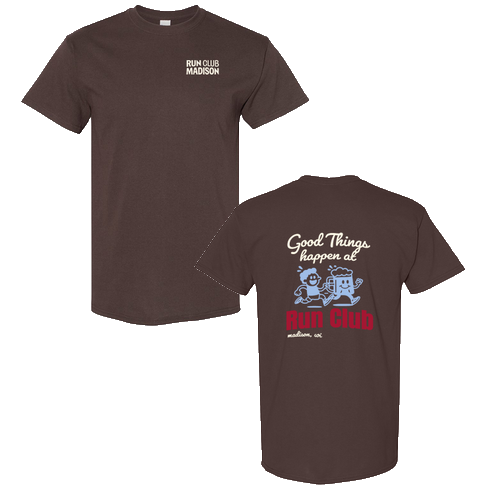 Gildan Heavy Cotton Basic T-Shirt -- Dark Chocolate