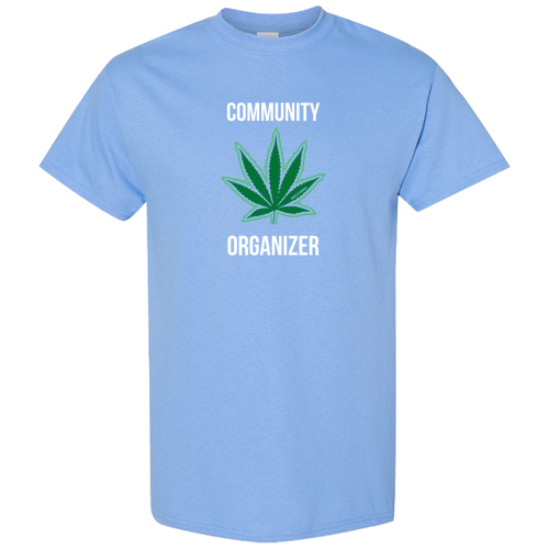 Community Organizer T-Shirt -- Blue