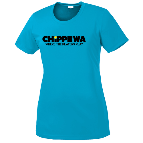 Ladies Sport Tek Competitor Tee -- Atomic Blue