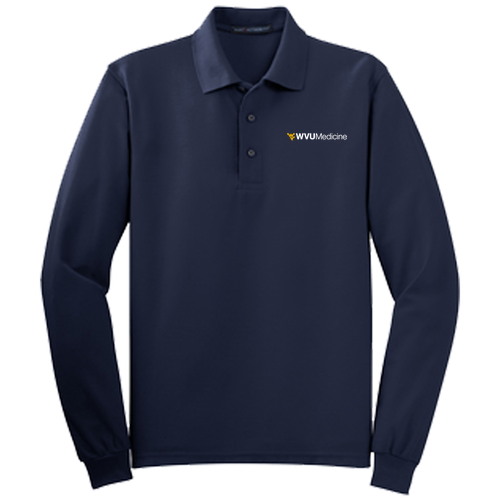 Port Authority Long Sleeve Sport Shirt -- Navy