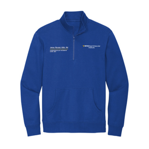 District V.I.T. Fleece 1 / 4-Zip -- Deep Royal