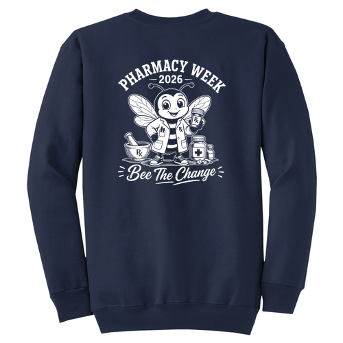 Port and Company Classic Crewneck Sweatshirt -- Navy