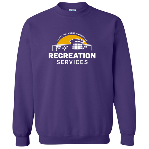 Gildan Heavy Blend Crew Neck Sweatshirt -- Purple