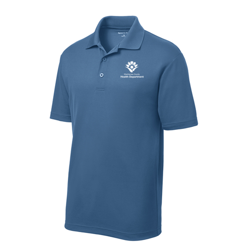 RacerMesh Polo -- Dawn Blue