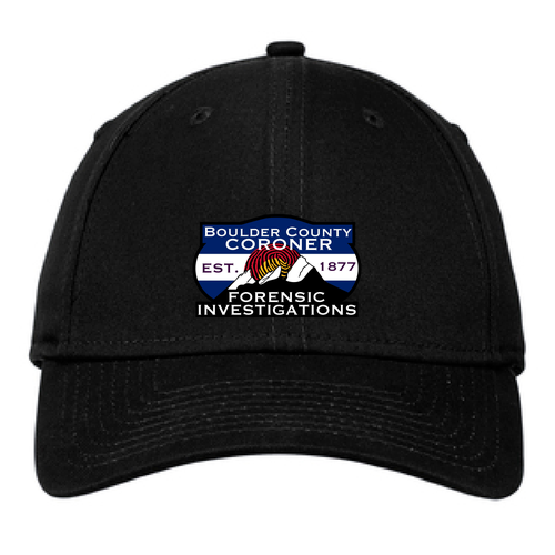 New Era Adjustable Structured Hat -- Black