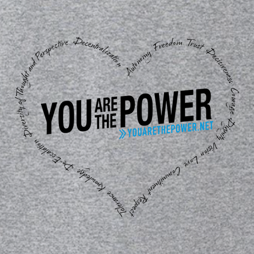 Heart Next Level Ladies Ideal V-Neck Tee -- Heather Grey