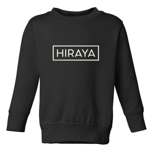 Hiraya Toddler Sweatshirt -- Black
