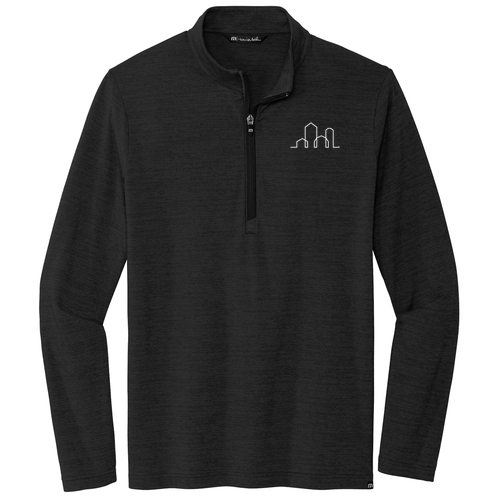 TravisMathew Crestview 1 / 4-Zip -- Black