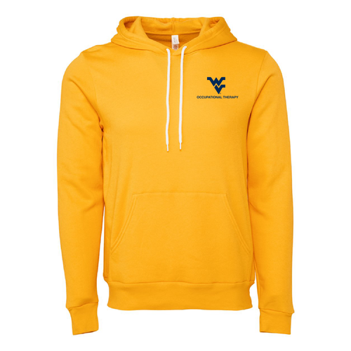 BELLA + CANVAS Sponge Fleece Hoodie -- Gold