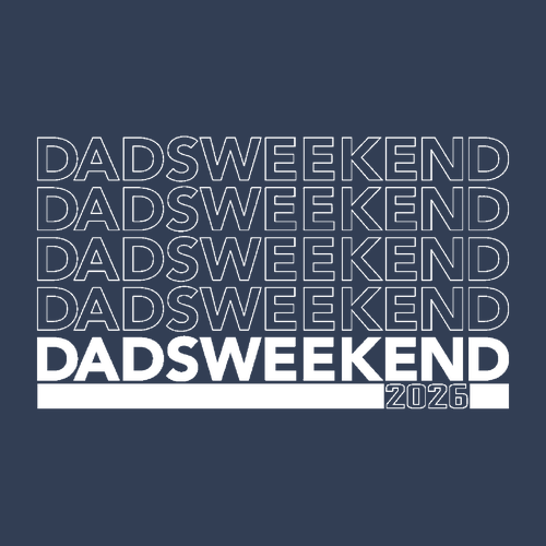 Dad's Weekend Hoodie -- Team Navy
