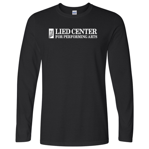 Gildan Softstyle Longsleeve T Shirt -- Black