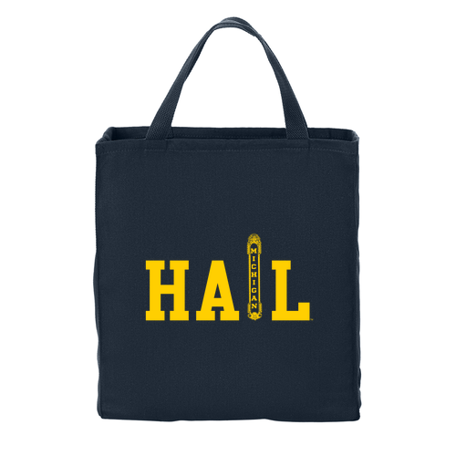 Port Authority Ideal Twill Grocery Tote -- Navy