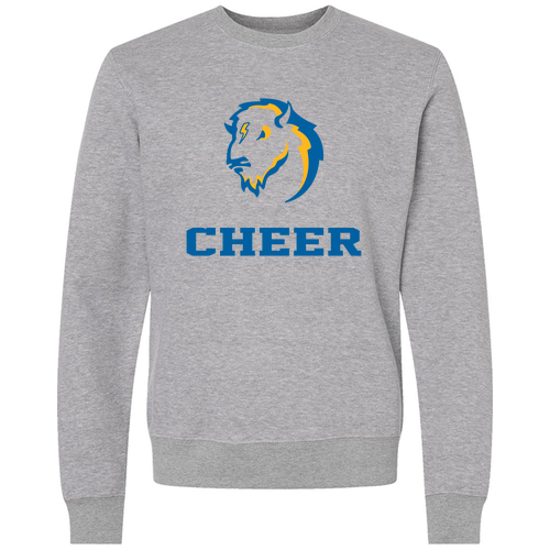 J. America BTB Fleece Crew -- Oxford