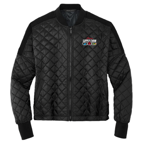 Mercer+Mettle Women's Boxy Quilted Jacket -- Deep Black