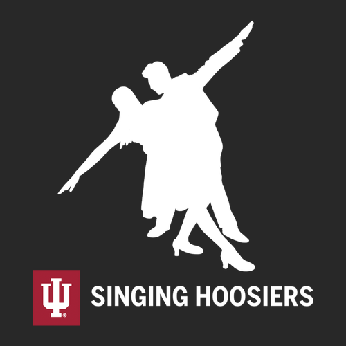 Embroidered Singing Hoosiers- Quarter Zip Sweatshirt