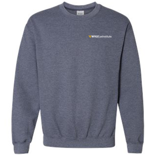 Gildan Heavy Blend Crew Neck Sweatshirt -- Heather Sport Dark Navy