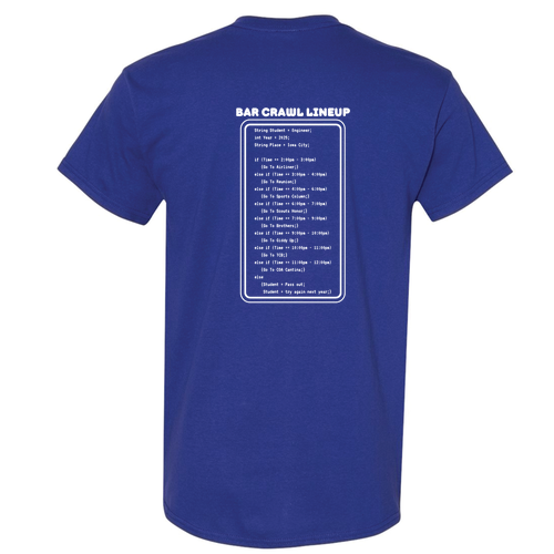 Gildan Heavy Cotton Basic T-Shirt -- Cobalt