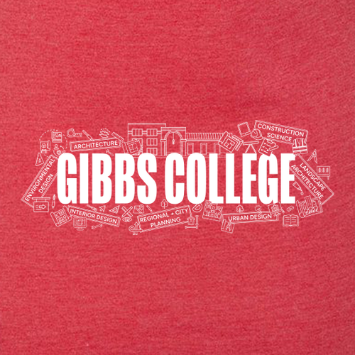 Gibbs College Vintage Red
