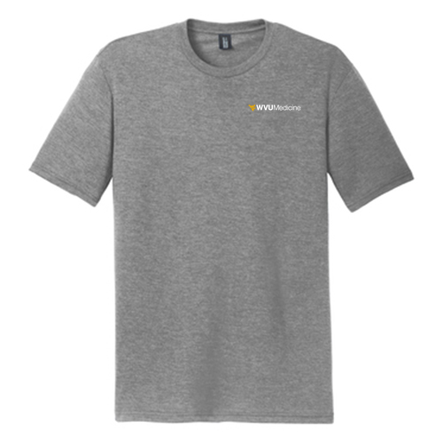 District Made Perfect Tri Crew Tee -- Grey Frost