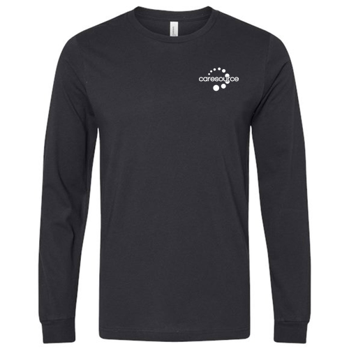 Bella Canvas Unisex Jersey Longsleeve Tee -- Vintage Black