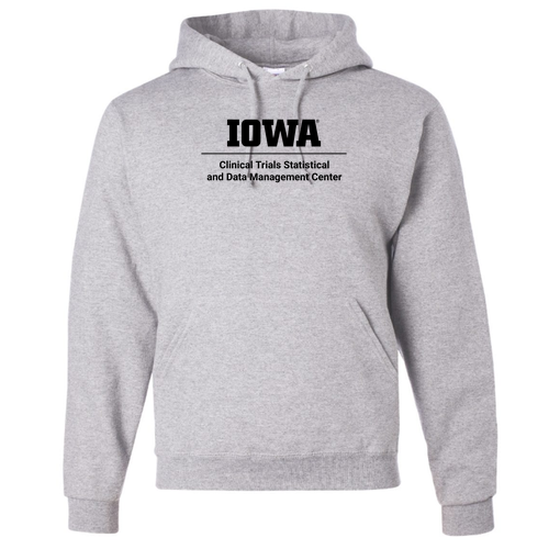 CTSDMC Jerzees 8 oz 50/50 Nublend Adult Hooded Sweatshirt -- Ash
