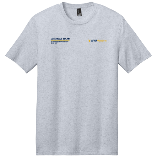 District Made Men's Perfect Weight Crew Tee -- Ash
