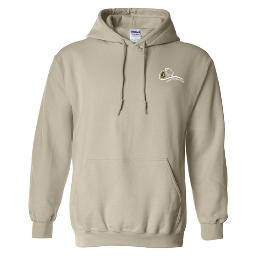 Gildan Heavy Blend Hooded Sweatshirt -- Sand