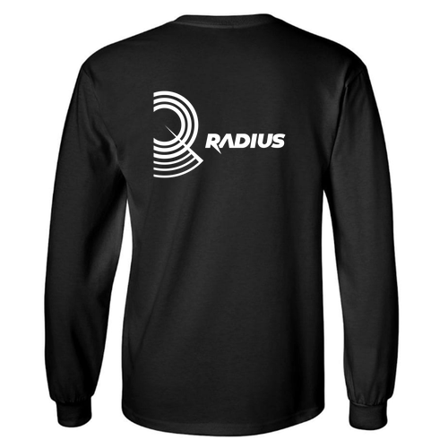 Gildan Ultra Cotton Longsleeve Basic T-Shirt -- Black