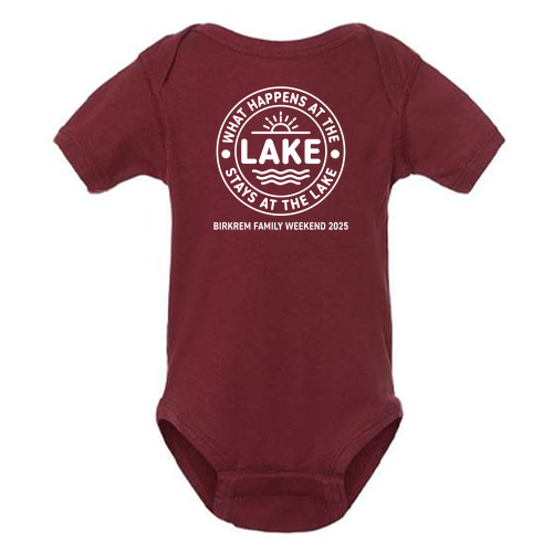 Rabbit Skins Lap Shoulder Onesie Infant -- Maroon