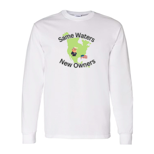 Gildan Heavy Cotton Longsleeve Basic T-Shirt -- White