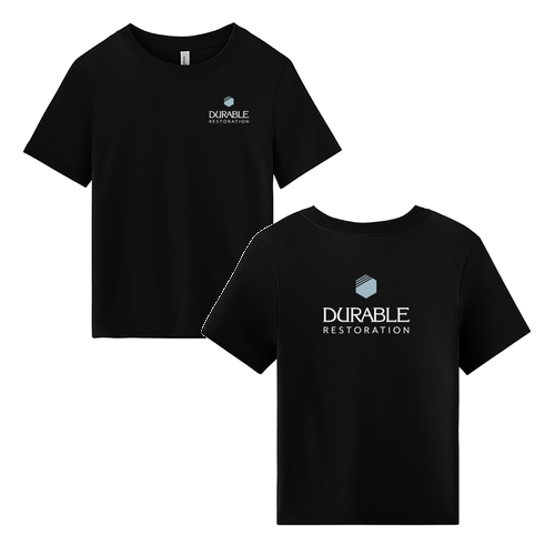 BELLA + CANVAS Women's 6 oz Heavyweight Tee -- Black