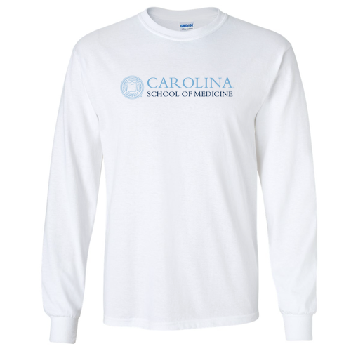 Gildan Ultra Cotton Longsleeve Basic T-Shirt -- White