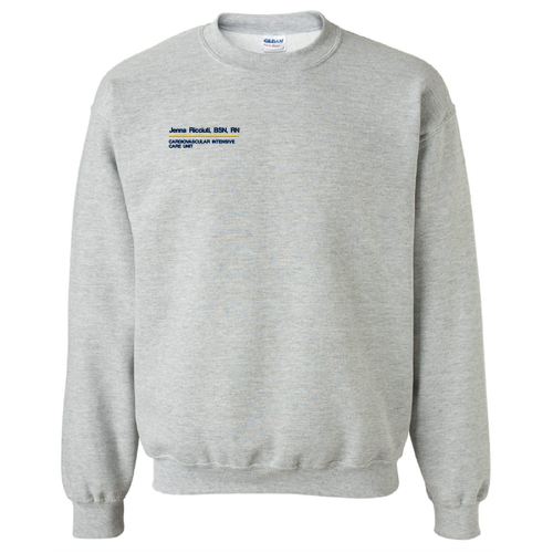 Gildan Heavy Blend Crew Neck Sweatshirt -- Sport Grey