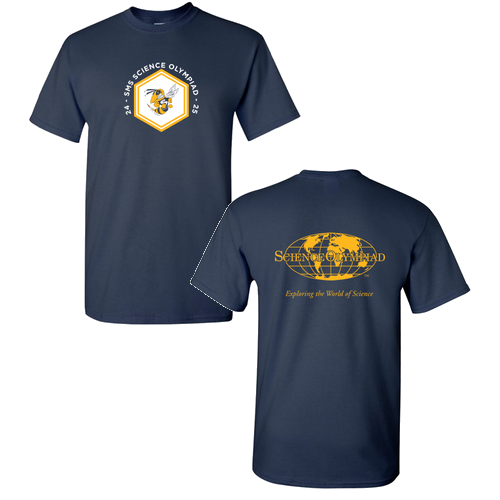 Mens/Unisex Gildan Heavy Cotton Basic T-Shirt -- Navy