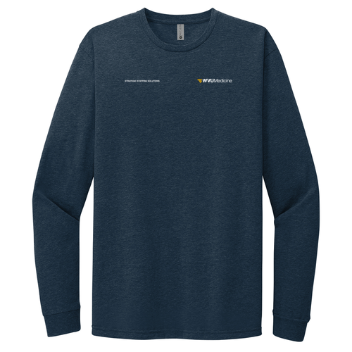 Next Level Unisex CVC Long Sleeve Tee -- Midnight Navy