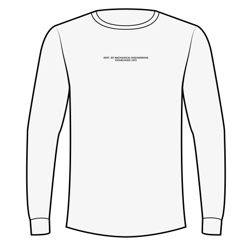 Gildan Heavy Cotton Longsleeve Basic T-Shirt -- White