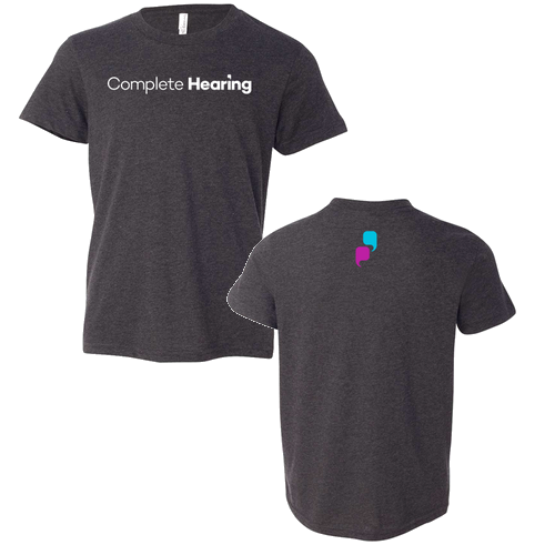 Youth 2 Color Bubbles Tee -- Dark Grey Heather