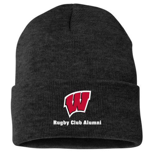 Sportsman Fleece Lined 12" Cuffed Beanie -- Black