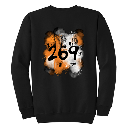 Port & Company Crewneck Sweatshirt -- Jet Black