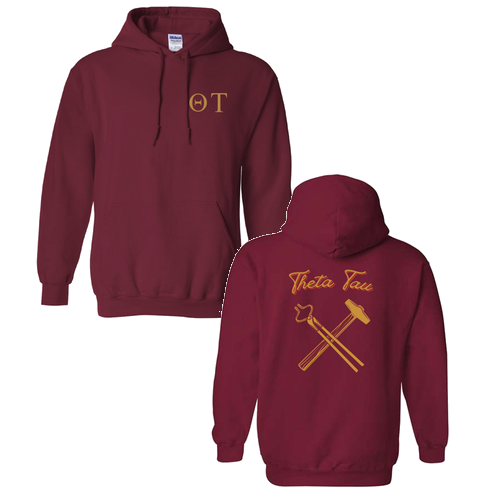 Gildan Heavy Blend Hooded Sweatshirt -- Cardinal Red