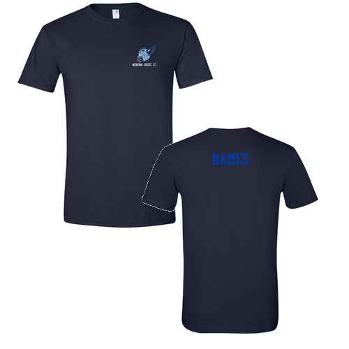 Gildan SoftStyle Fitted T-Shirt -- Navy
