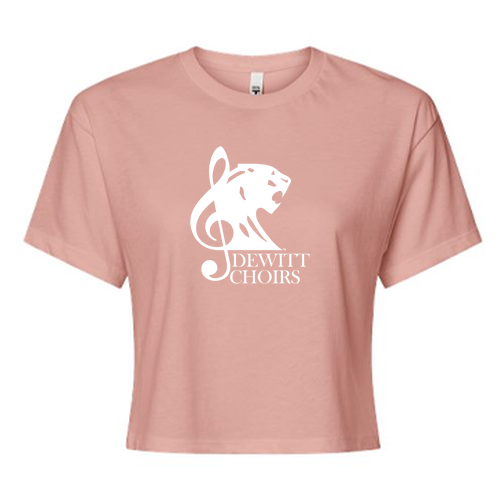 Next Level Ladies' Ideal Crop T-Shirt -- Desert Pink