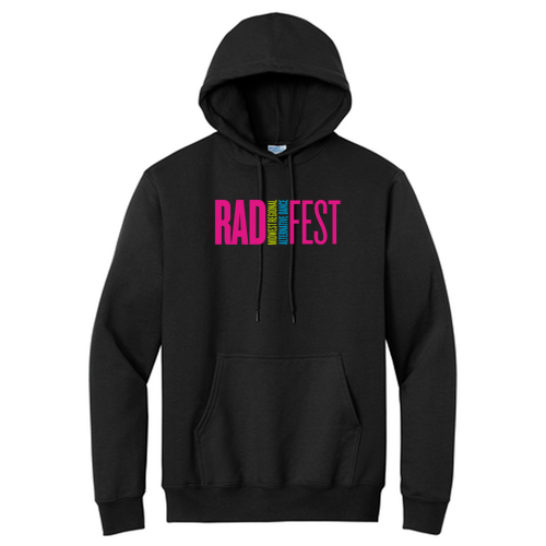 Port and Company Essential Pullover Hooded Sweatshirt -- Jet Black