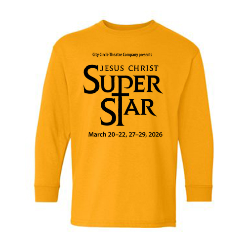 Gildan Youth Heavy Cotton Longsleeve -- Gold