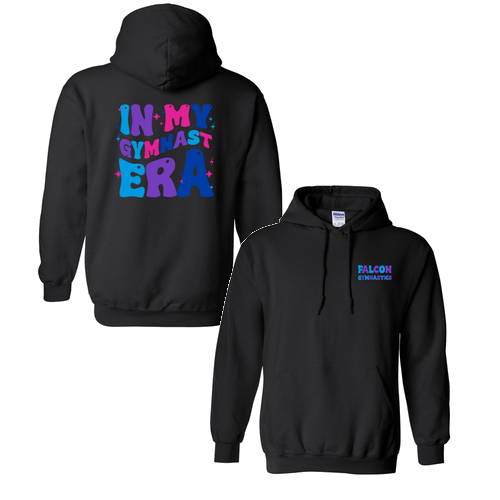 Gymnast Era Hooded Sweatshirt -- Black